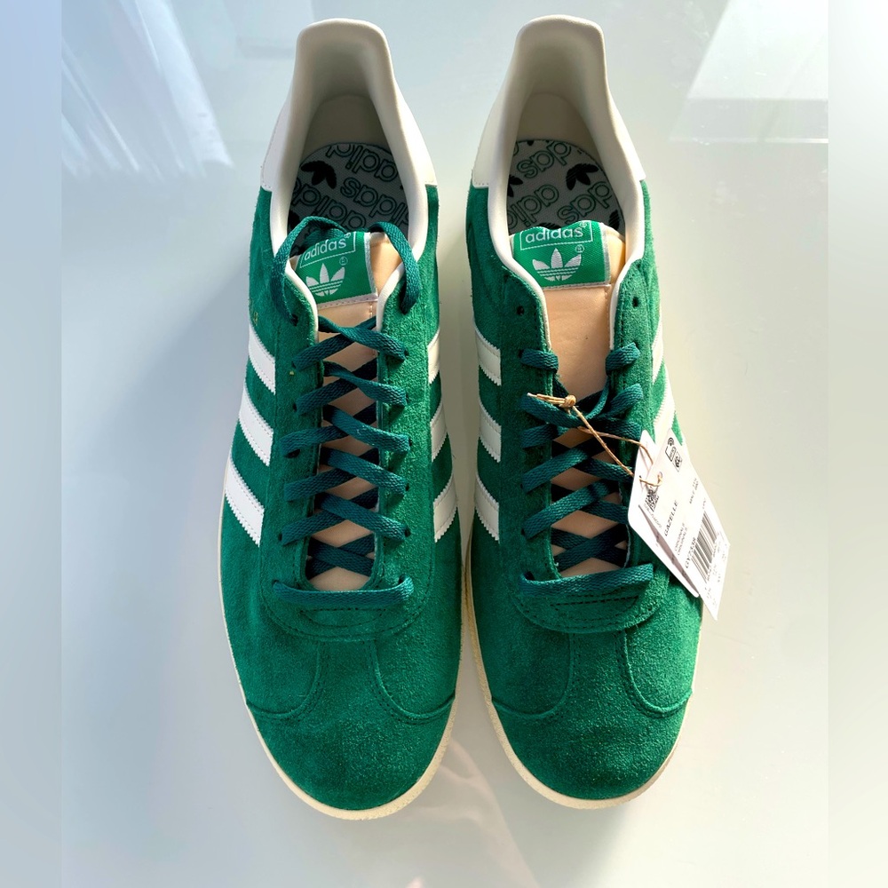 Adidas Gazelle Dark Green GY7338 Men’s US12